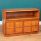 Retro Teak 1960s Nathan Squares Mid Century Sideboard TV Cabinet