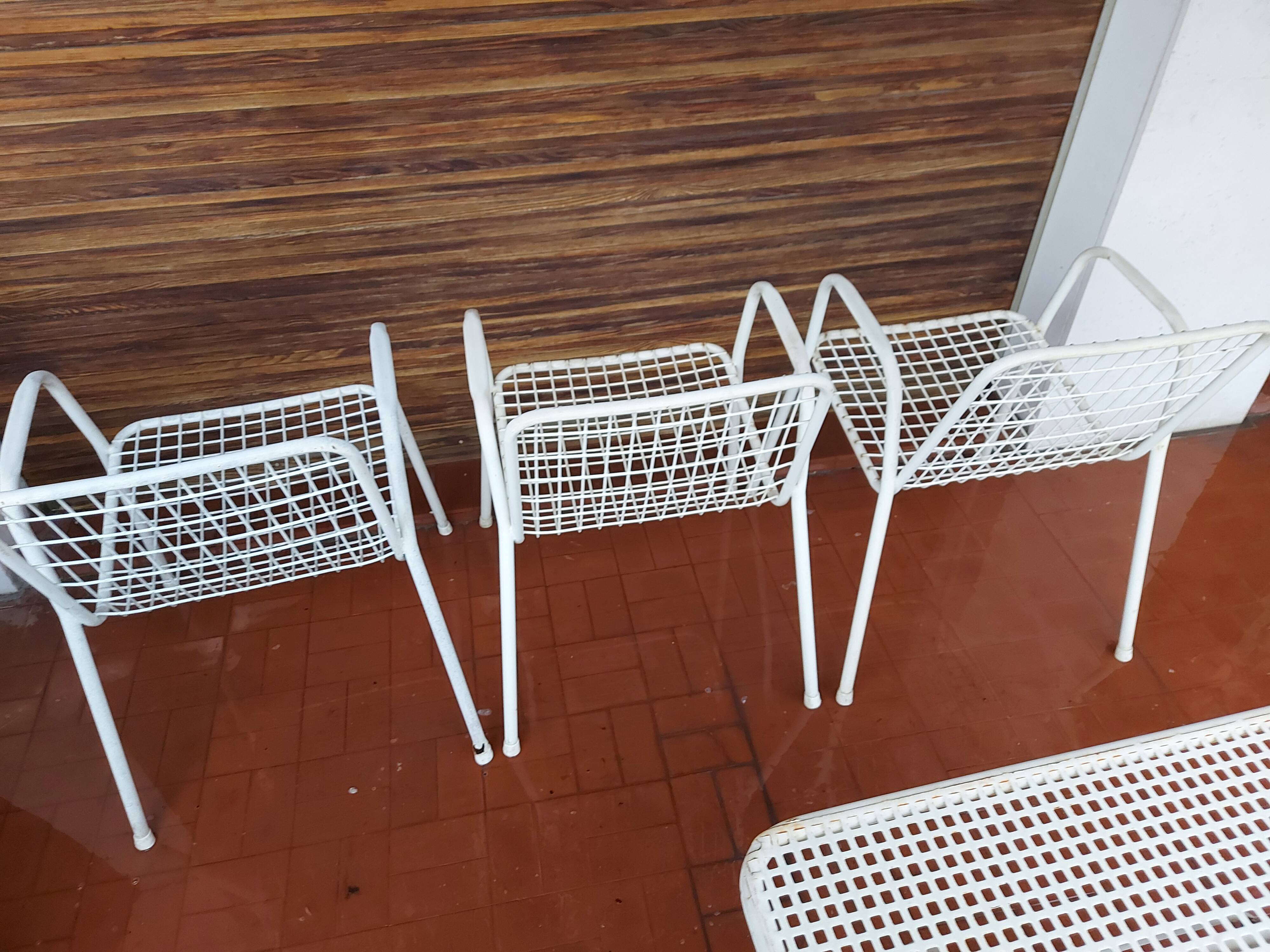 Set of 3 chairs and garden table Emu , Model Rio