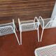 Ensemble de 3 chaises et table de jardin Emu modèle Rio