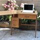 Bureau vintage pieds compas