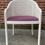 Vintage cane armchair 80