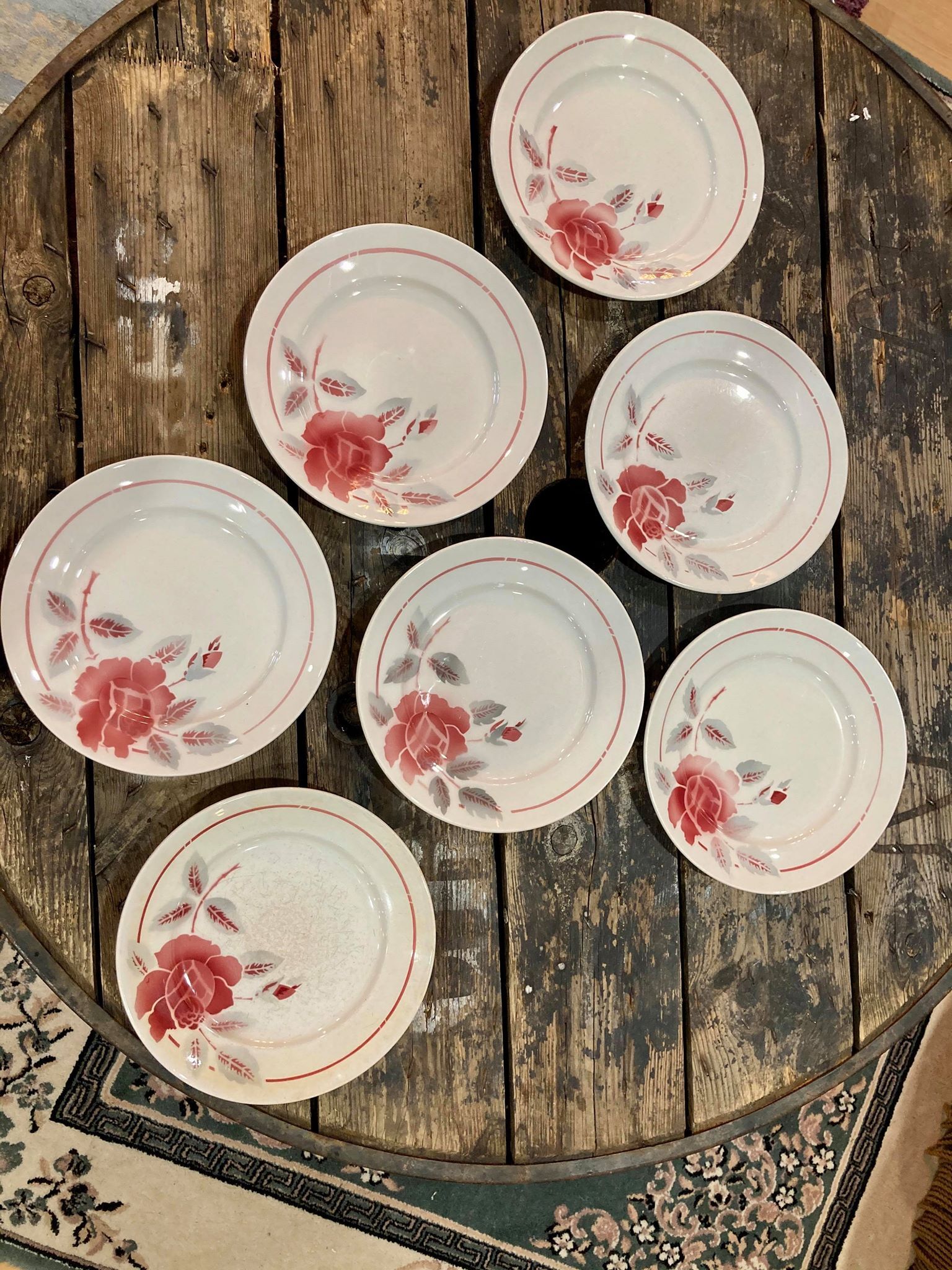 Lot plates Moulin des Loups