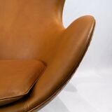 The Egg, model 3316 designed by Arne Jacobsen in 1958 and manufactured by Fritz Hansen.