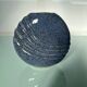 Blue stoneware lentil vase
