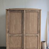 Solid elm wardrobe