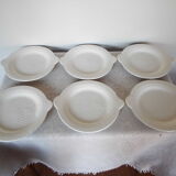 6 assiettes poisson Sarreguemines