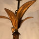 Golden palm leaf lustre 1970s