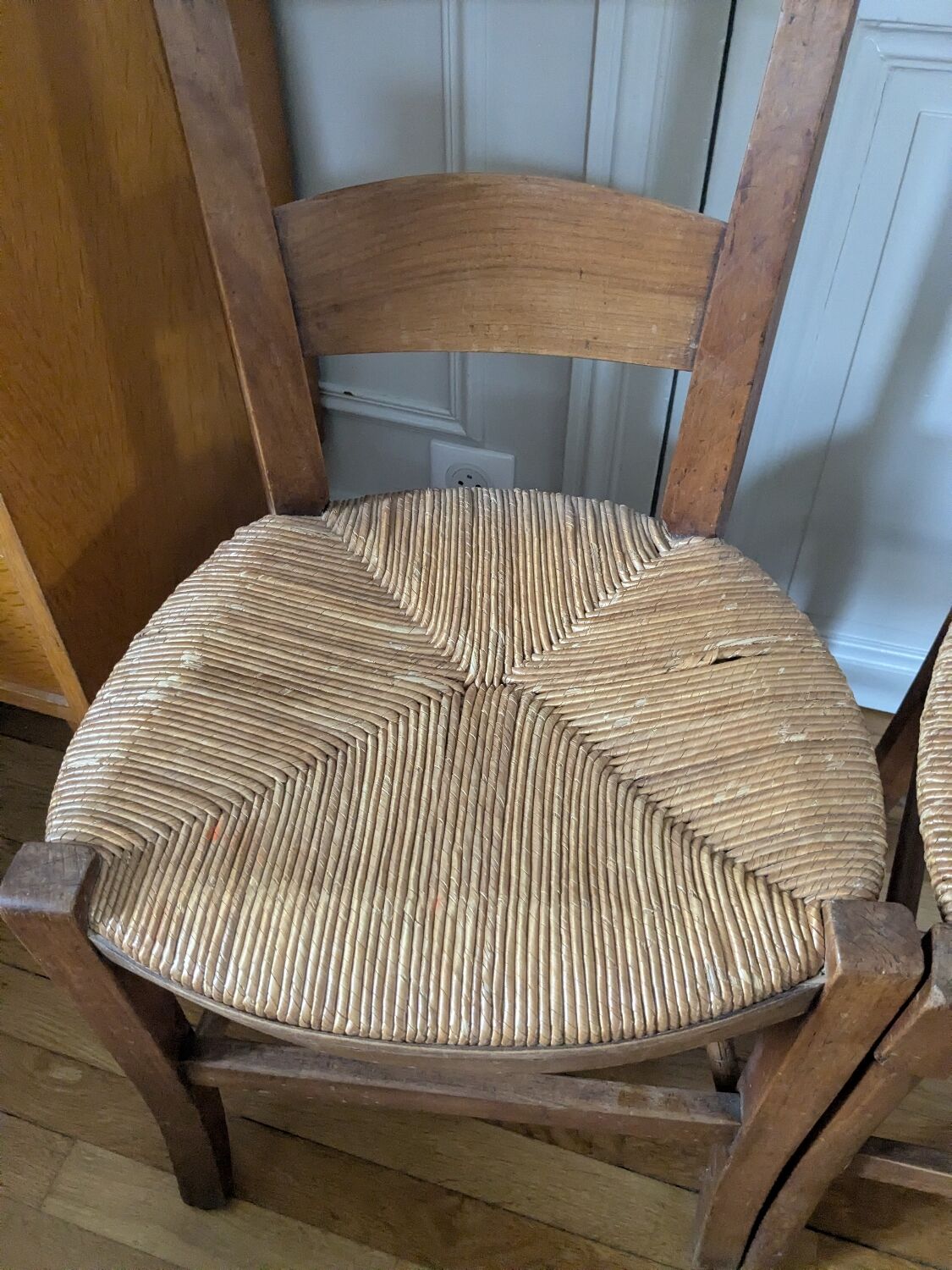 Set of 4 antique chairs