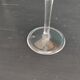 Set of 6 French wine glasses, Cristal D'Arques, mod. Diamantis