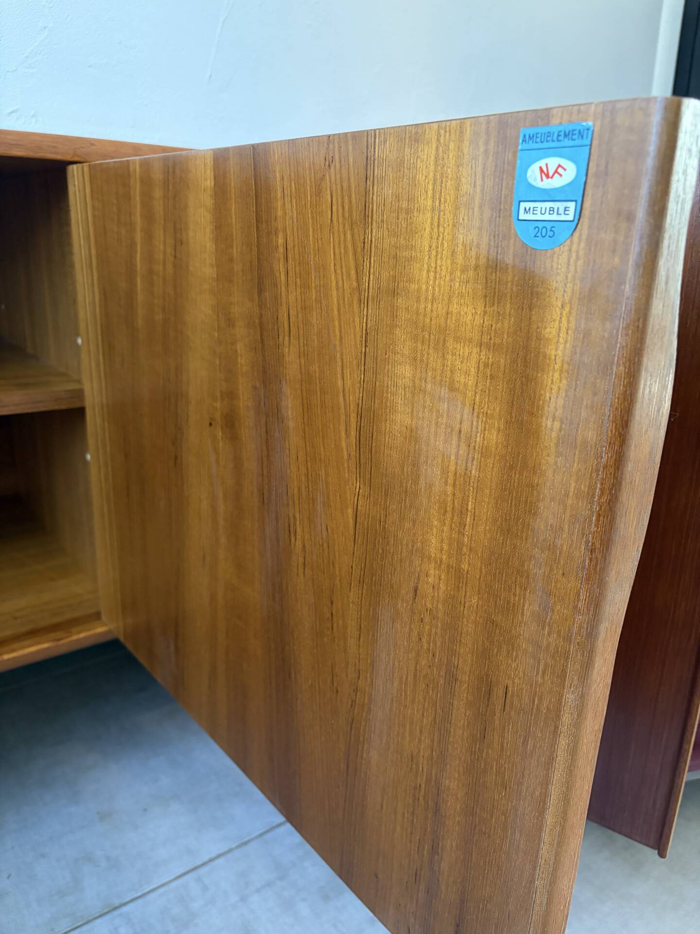 Vintage teak enfilade from the 1960s.