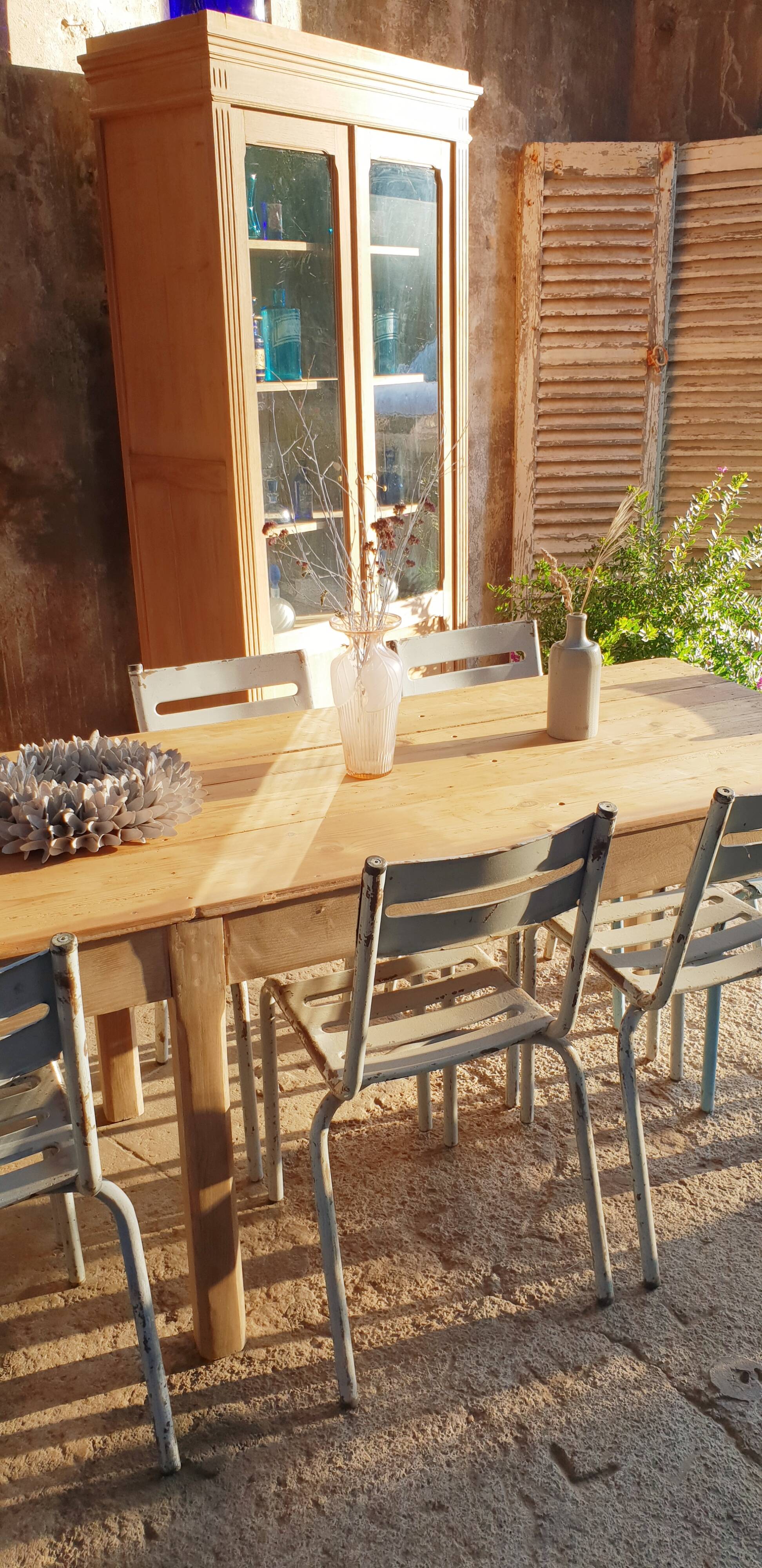 Vintage farmhouse table