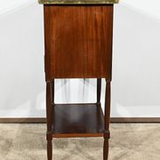 Small Chiffonnière Living Room Table in Mahogany, Louis XVI – 18th Century