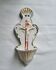 Old Faience Baptismal Font Christ Cross