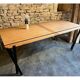 Table wood and steel