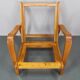 1960s Kozelka and Kropacek Restored Pair of Oak Armchairs, Rare Model