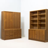 Karl Andersson & Söner pair of oak cabinets by Børge Mogensen