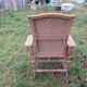 Rattan lounger