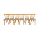 Chaise bistrot année 50 60  lot de six