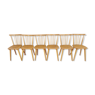 Bistro chair year 50 60 lot of six