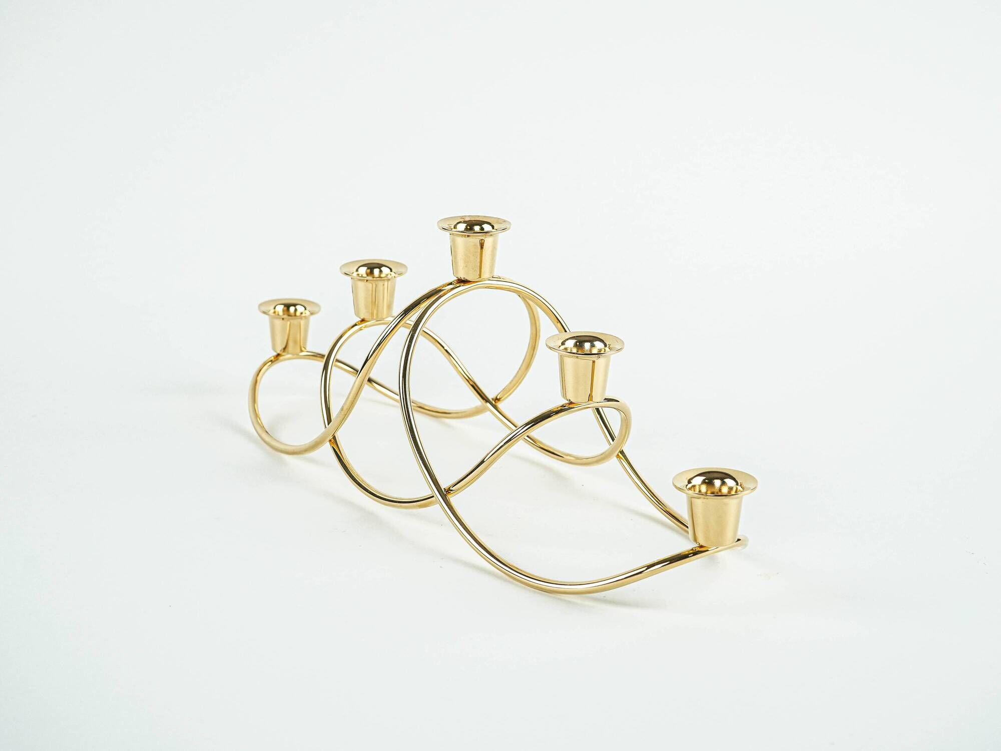 Five-arm candlestick by Georg Jensen,, Denmark, 1970