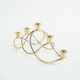 Five-arm candlestick by Georg Jensen,, Denmark, 1970