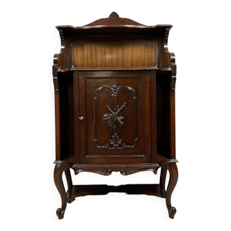 English ceremonial furniture in mahogany napoleon iii period circa 1880