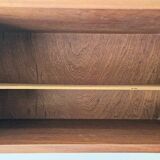Scandinavian style teak wall or table shelf