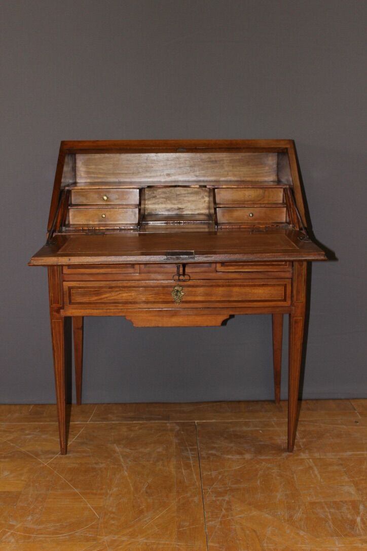 Louis XVI period slant-front desk