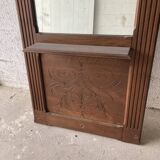 Cloakroom Coat rack with vintage mirror