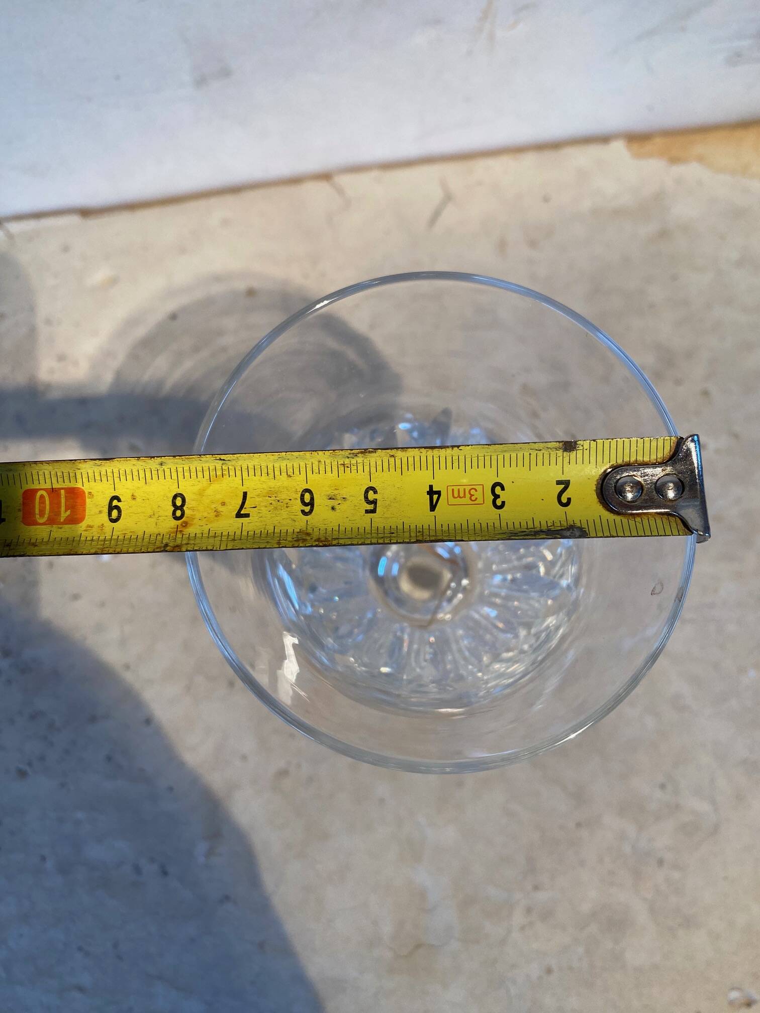 12 number 2 baccarat crystal glasses model piccadilly in original box