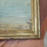 Tableau scène de mer signé Frayard