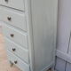 Blue green vintage chifonnier