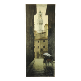 Lithograph "firenze - via dei neri" adelindo tassi