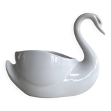 Vintage swan shaped planter