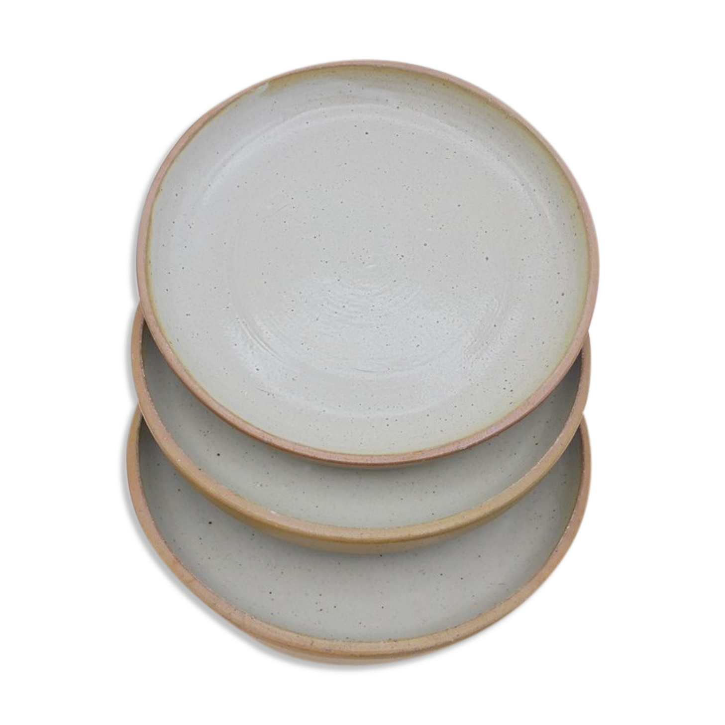 Set of 3 sandstone plates