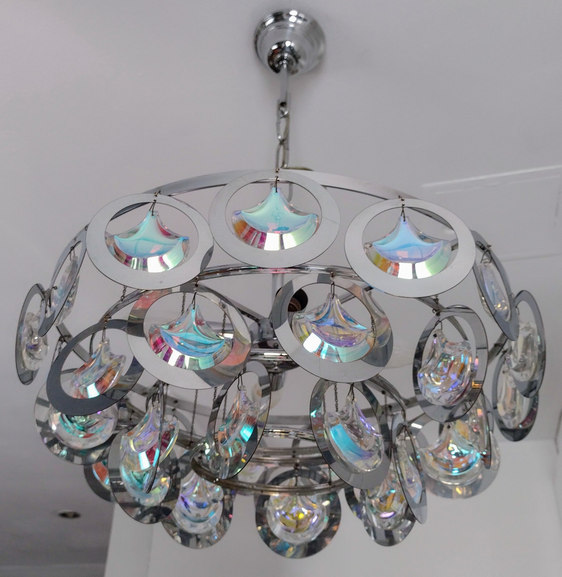 Sciolari 70's chandelier