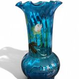 Art Nouveau glass vase