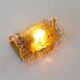 Vintage Murano Glass wall lamp by Kaiser Leuchten