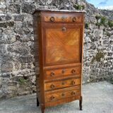 Secretary marquetry XIXth