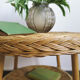 Table ronde en rotin