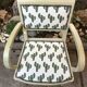 Art Deco bridge chair