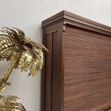 Solid oak curtain cabinet, circa 1930