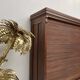 Solid oak curtain cabinet, circa 1930