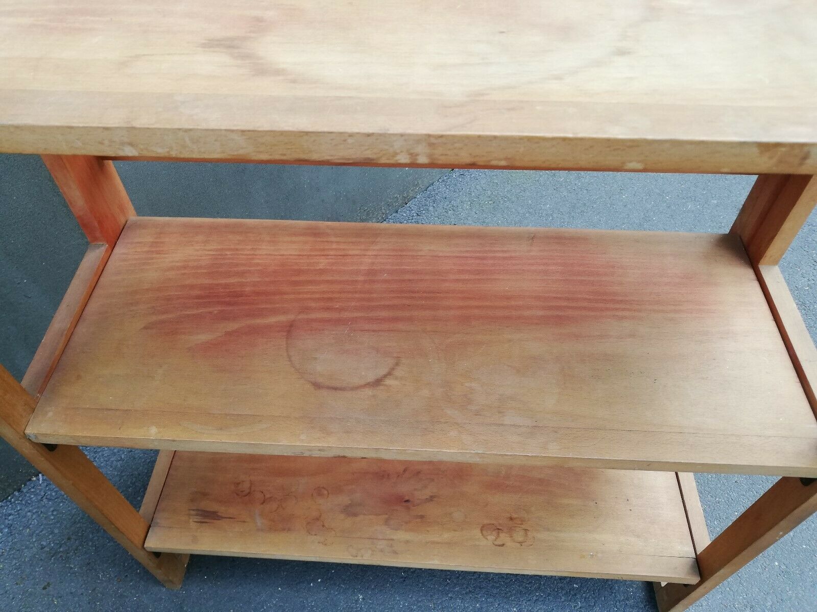 Pair folding book shelves