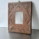 Antique hand carved  frame solid wood  22 cm x 17.5 cm