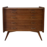Vintage oak commode from the 1960s.