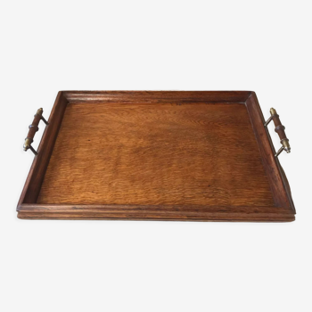 1900 oak serving tray