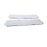 Pair of White Marble Shelves