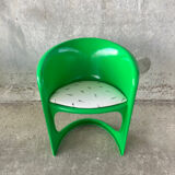 Set of four Steen Ostergaard chairs for Cado, Denmark, 1974.