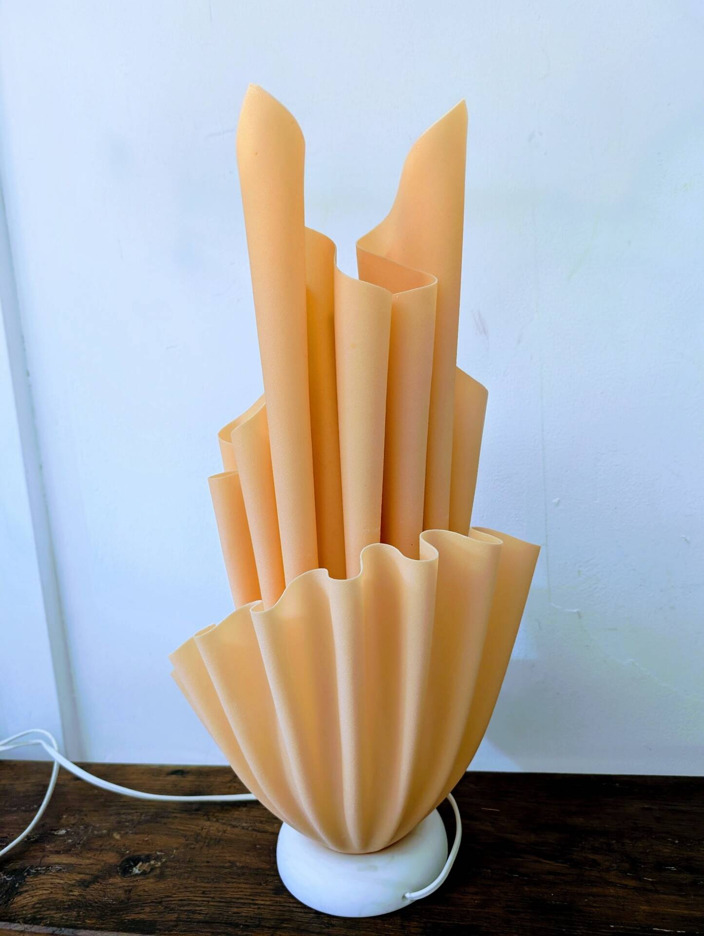 "Corolle" lamp by Georgia Jacob, France, 1970s.